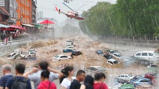 Flood Evacuation in Germany as Nuremberg and Frankfurt Grapple with Heavy Rain