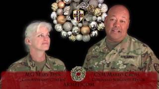 Holiday message from the Army Reserve Medical Command
