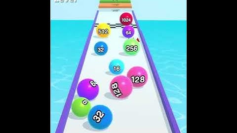 Ball Run 2048🏀⚽🧿All Levels Gameplay Walkthrough Android, iOS NEW UPDATE #androidgames #shorts