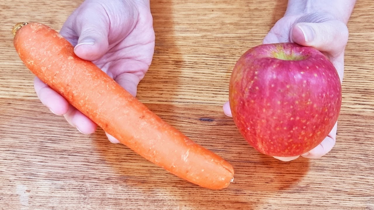 vitamina de maçã e cenoura @nutricionistapatricialeite