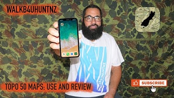 How to use Topo 50 NZ Maps - WalkB4UHuntNZ