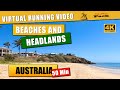 Virtual Running Video 50 min. Beaches and Headlands, Australia