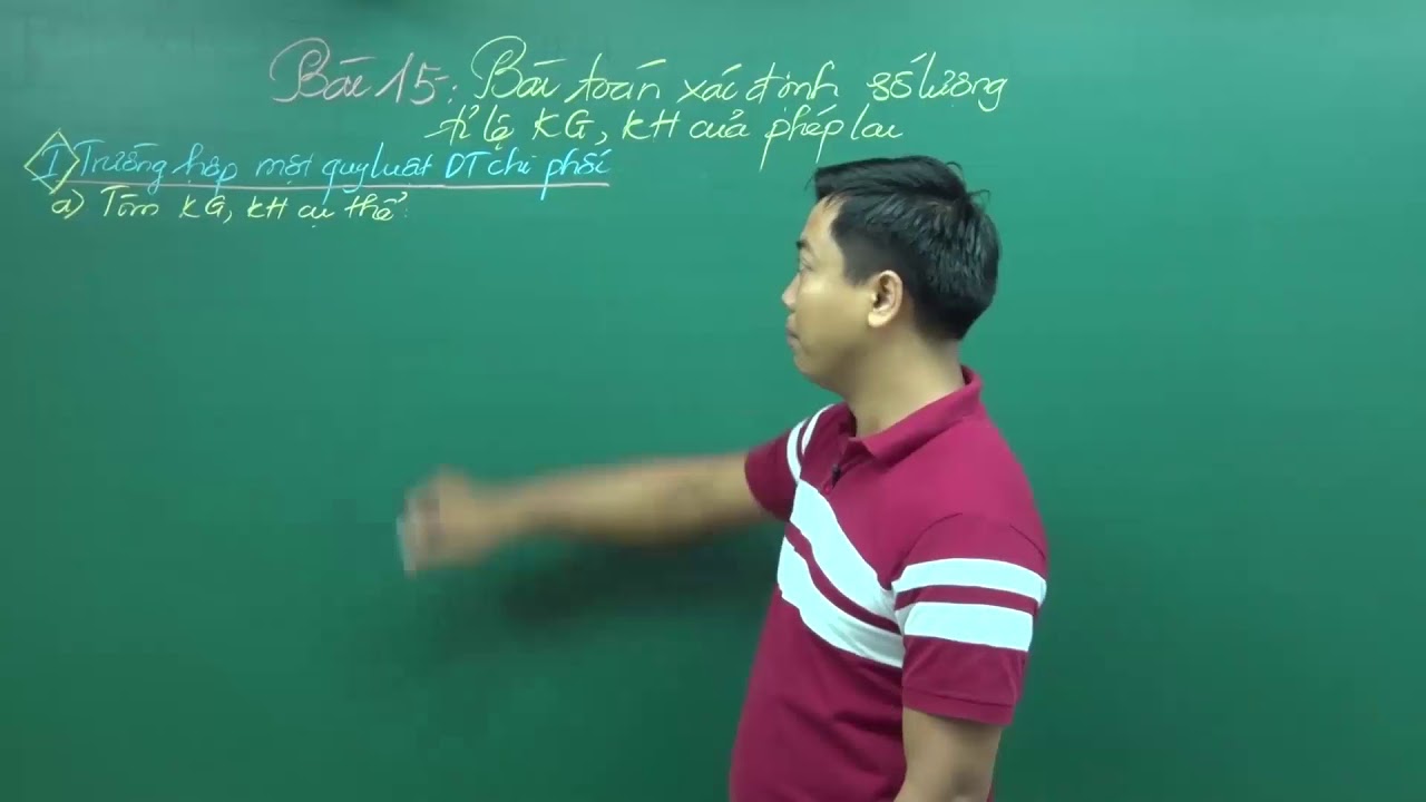 BT xác định số lượng KG KH - Lớp 12 - Thầy Đinh Đức Hiền - PEN-C 2018