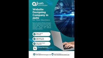 Aj Web Technologies is a leading Website Designing Company in Delhi. #Website Designing #webdesign