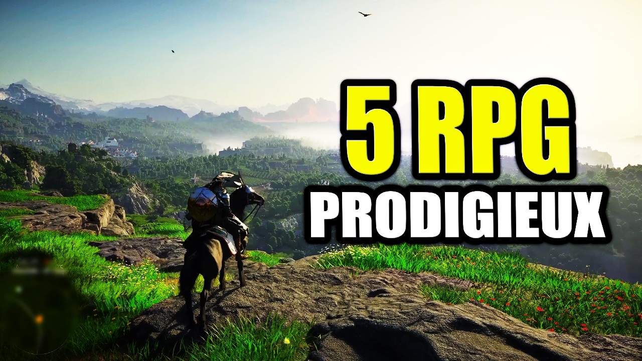 5 RPG en Monde Ouvert que vous DEVEZ faire avant THE ELDER SCROLLS 6