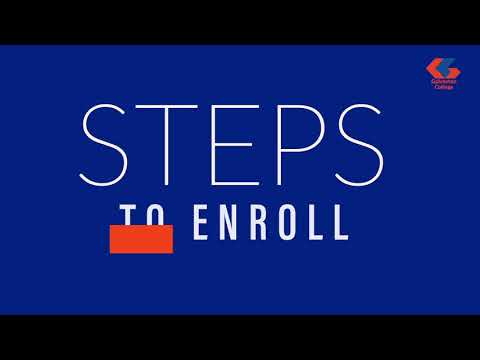 Steps to enroll at Galveston College