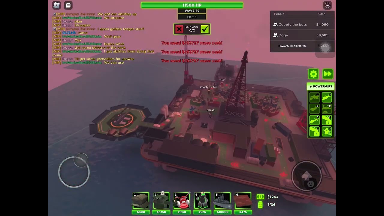 Calmity boss - Roblox TDX Endless mode