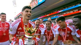 Arsenal Lift The Premier League Trophy After 22 Years 🏆 | Full Celebration 2026