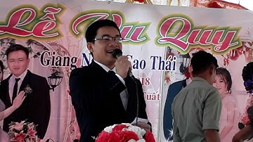 MC Phan Đức Thuần - kỉ niệm đám cưới 21/9/2018 thôn 4A - Eakly - Krông Păc - Đăk Lăk