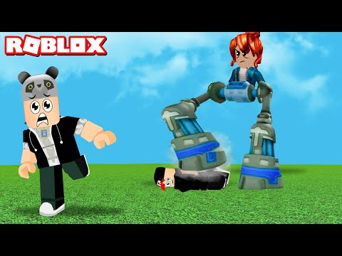 Ezilirsen Kaybedersin! Canavar Robot Geliyor - Panda ile Roblox Epic Minigames