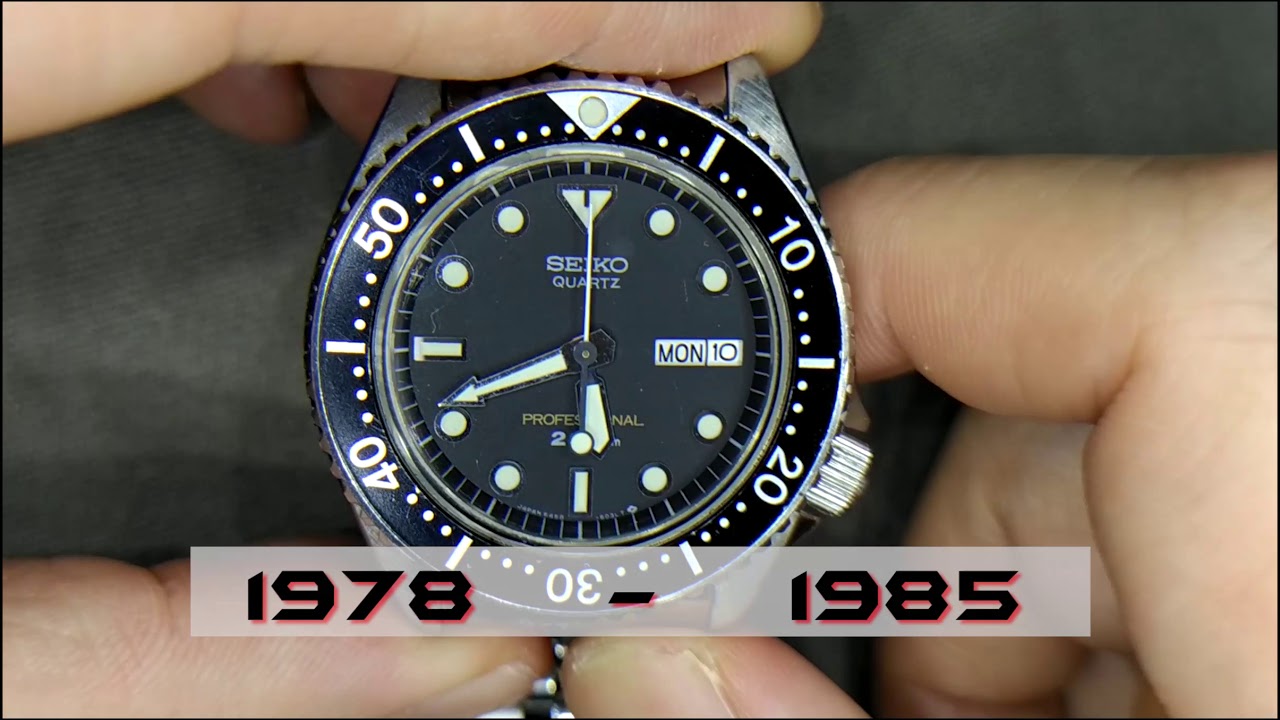 SEIKO 6458-6020 - YouTube