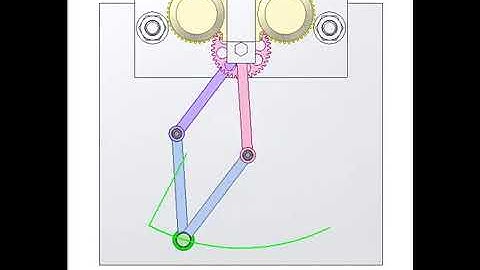 Five bar parallel robot 2