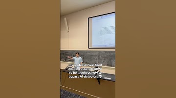 professor of the year 😭 #college #chatgpt #collegelife #lecture #essay