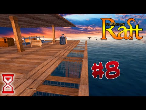 Видео: Survival on raft: Выживание на плоту #8