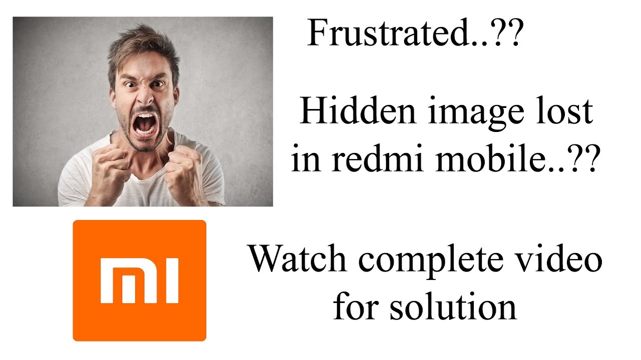 How To Access Hidden Albums And Hide Pictures In Xiaomi Redmi Note 3 YouTube