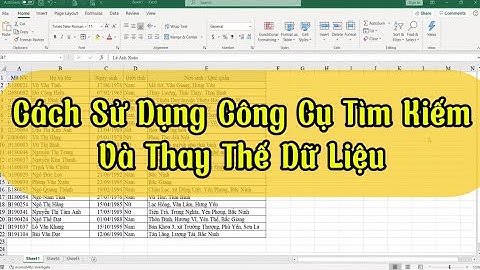 Mẹo Sử Dụng Công Cụ Tìm Kiếm Và Thay Thế Trong Excel Hiệu Quả #excel