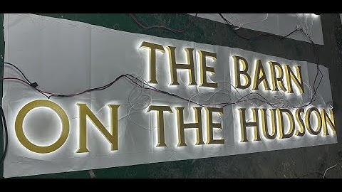 Transform Your Space with Custom Backlit Channel Letters and Illuminated Company Logo Signage!