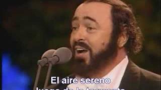 Video voorbeeld van "Pavarotti - ´O sole mio [Sub. Español]"