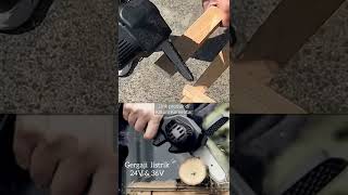 Mini Portable Electric Chain Saw 36 volt | Recommended Modern Cutting Tools