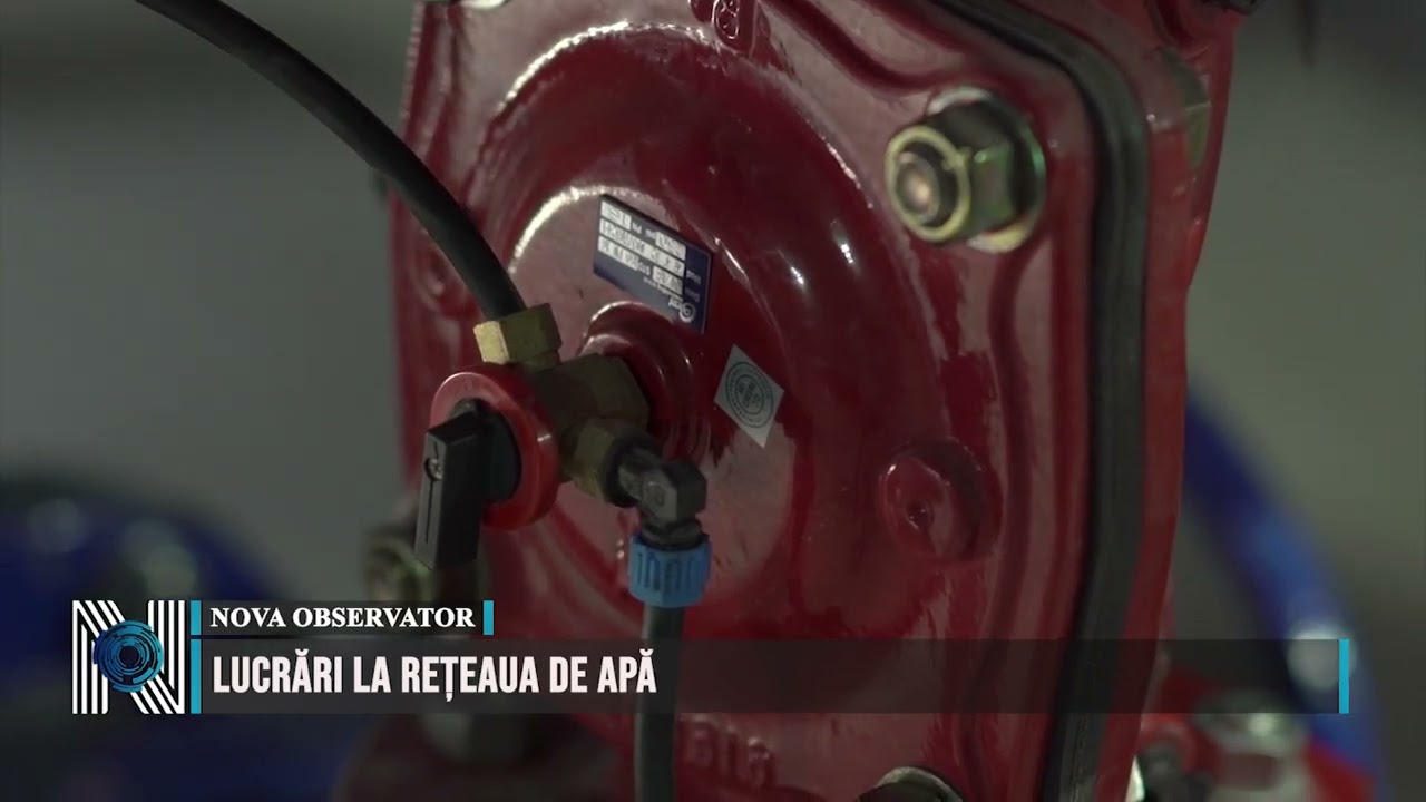 Lucrări la rețeaua de apă