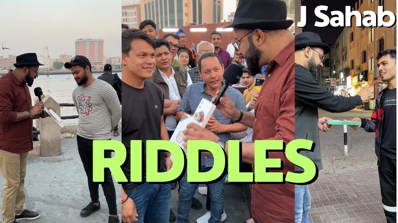 Dubai Riddle J-Sahab asking Riddles #viral #shorts #btsarmy #pakistan #dubai # ...