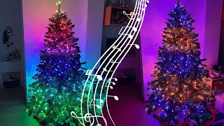 Le luci di Natale smart ora a tempo di musica!
