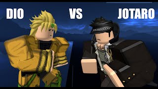 DIO VS JOTARO, but its good | Roblox - JoJo Poses simulator