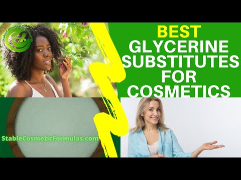 HOW TO BOOST MOISTURIZING PROPERTIES OF YOUR BEAUTY PRODUCTS WITH VEGETABLE GLYCERINE SUBSTITUTES