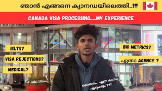 ഞാൻ എങ്ങനെ Canadayil എത്തി..Canada Visa Step by step | My experience | Study Visa | My Agency
