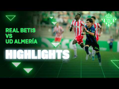 Resumen del partido Real Betis - UD Almería | HIGHLIGHTS | Real BETIS Balompié — football highlights