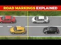 Road Markings for Driving Test | Traffic & Lane Markings Explained