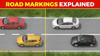 Road Markings for Driving Test | Traffic & Lane Markings Explained Wealth