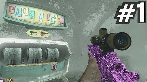 MASSIVE ZOMBIES EASTER EGG RUN #1 "Call of Duty Zombies" REQUIEM Custom Zombies Gameplay