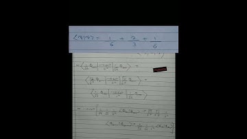 CSIR NET PHYSICAL SCIENCE DEC 2018 SET A Q. 36 - QUANTUM Physics Expectation Value