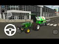 Realistic Tractor Thresar 🔥🎉 City to Village challenge 😱 Drive simulator 🔥