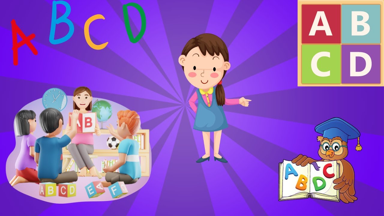 Learn ABCD Alphabets,A for Apple ,B for Butterfly,c for cat,abcd ...