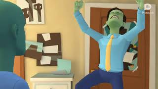 Wayne Cramp Gets Jumpscared! Remake (Plotagon)