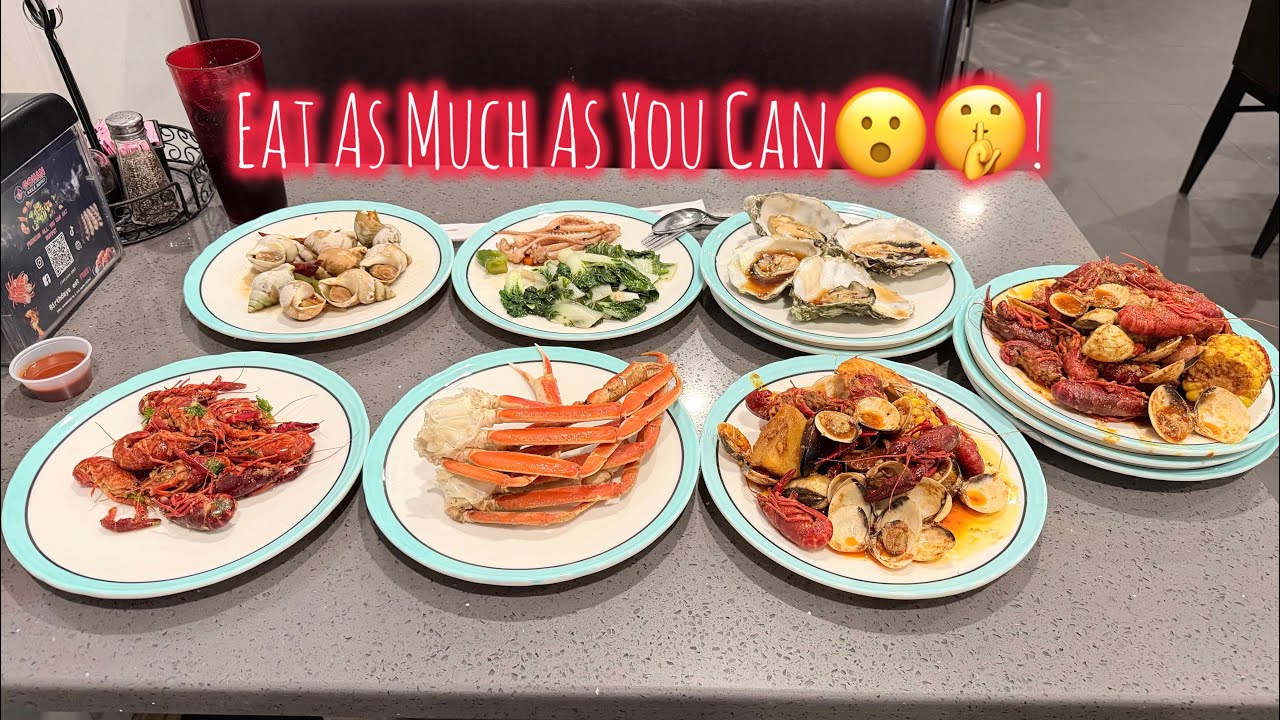 $25.99/PERSON ALL YOU CAN EAT SEAFOOD & SUSHI BUFFET @ THIS AYCE BUFFET IN TRACY CA!