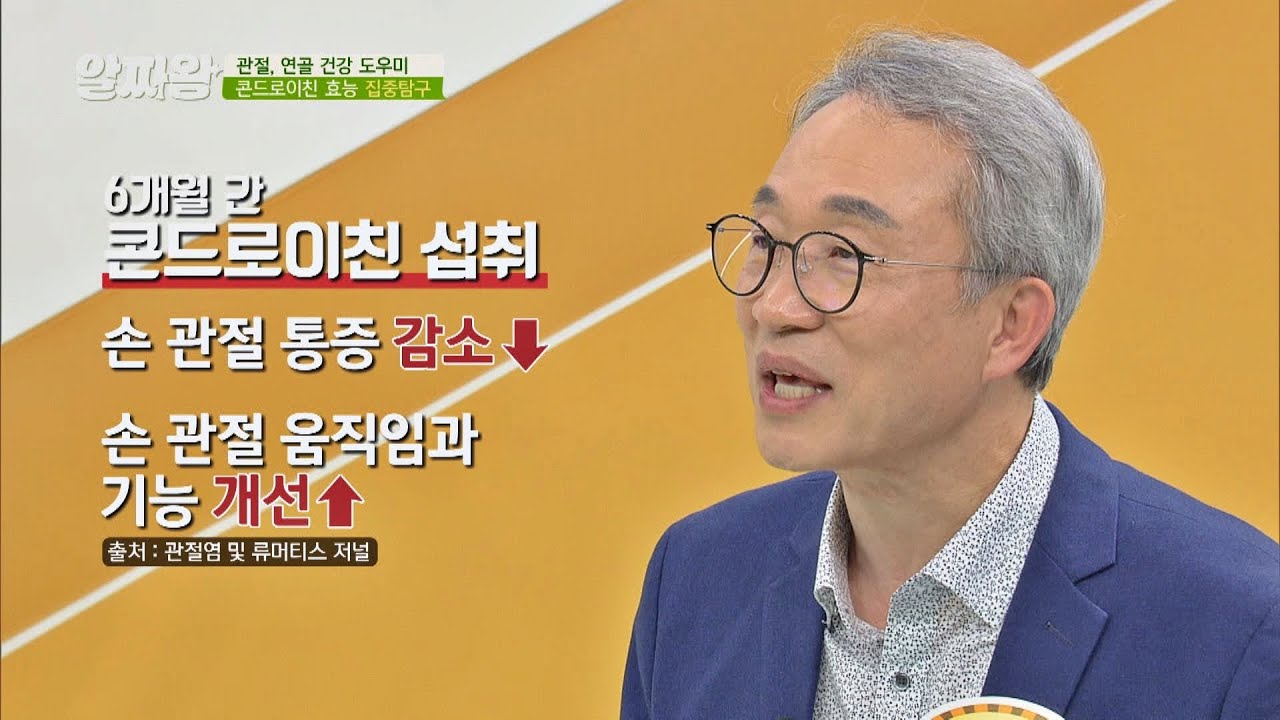 콘드로이친 섭취 효능