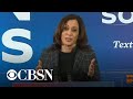 Kamala Harris suspends campaign travel after staffers test positive for COVID-19