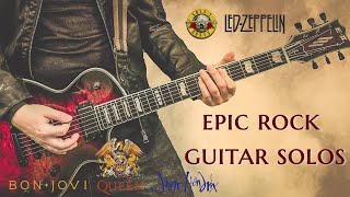 EPIC ROCK GUITAR SOLOS PART 1 - Chris Blacksmith