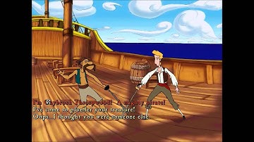 The Curse of Monkey Island Part 8- Swashbucklers tunes and rope swings