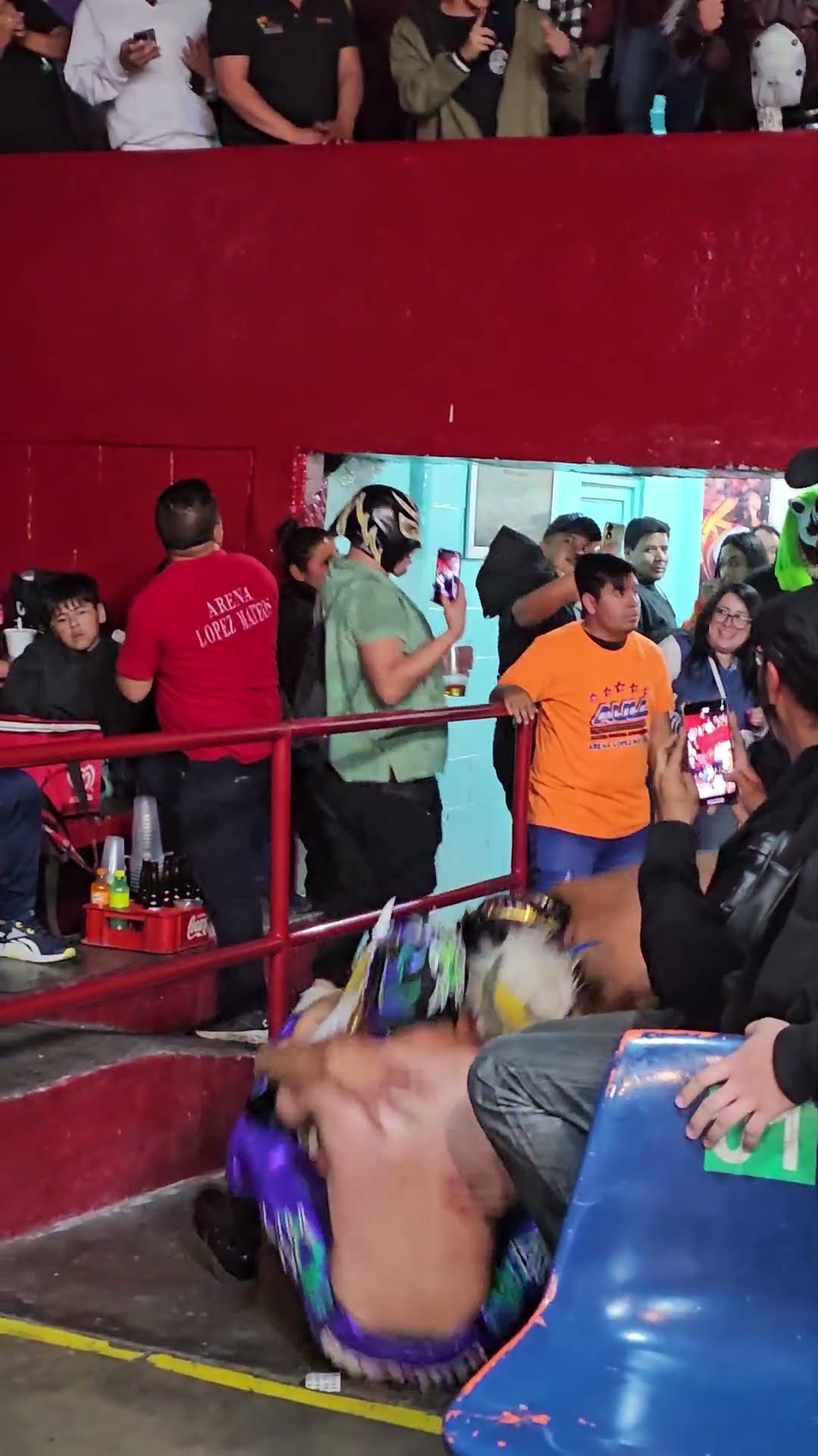 Mechanican lanza a León Rojo Jr desde lo alto de la López Mateos