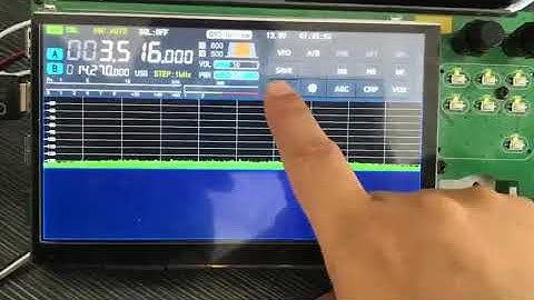 The XieGu GSOC remote controller for the G90