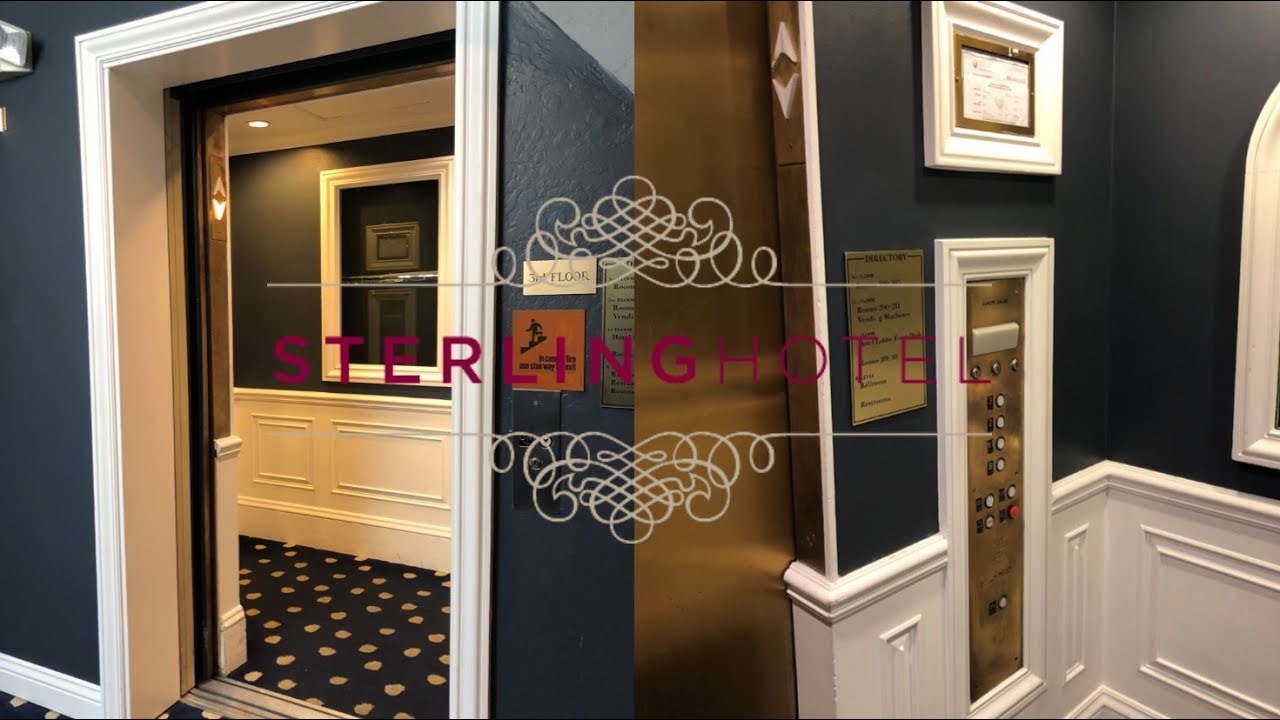 Beautiful Cab! Montgomery? Hydraulic Scenic Elevator-Sterling Hotel-Sacramento, CA