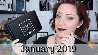 BOXYCHARM January 2019 | Unboxing & Try On