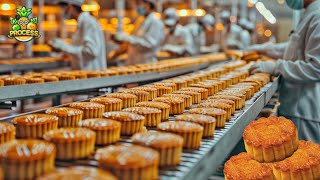 How Mooncakes Are Made In Factory Mooncake Factory Process