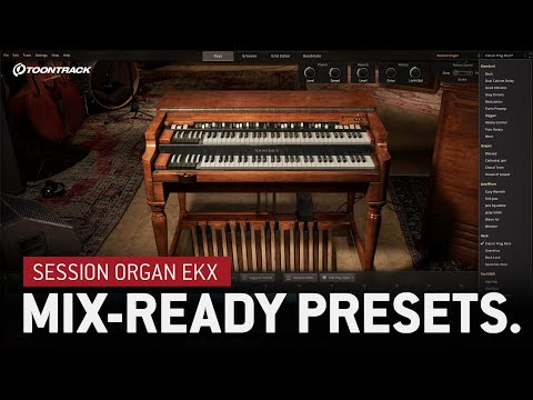Session Organ EKX: Sound Library Presets