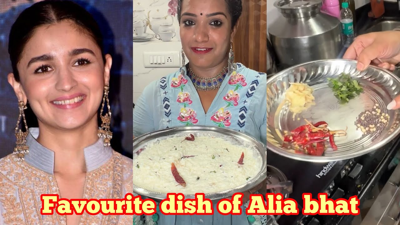 Favourite dish of Alia bhat | curd rice | perfect way to make curd rice ...