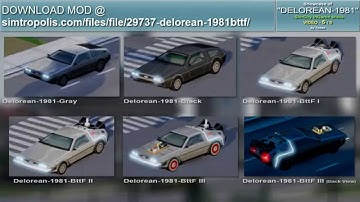 Delorean Showcase 5/5 Ingame Scenes